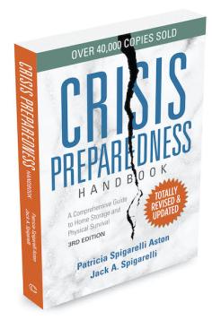 3-D Picture of book Crisis Preparedness Handbook